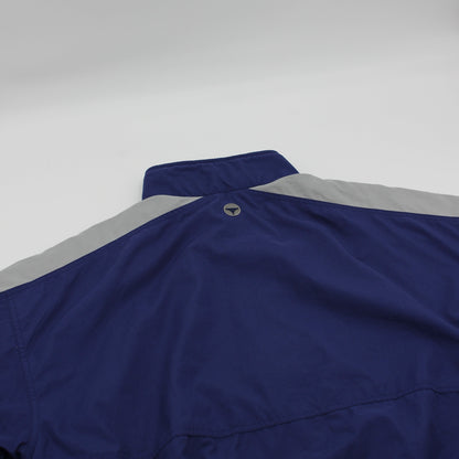 Taylormade Blue/Grey Quarter Zip Windbreaker (M)