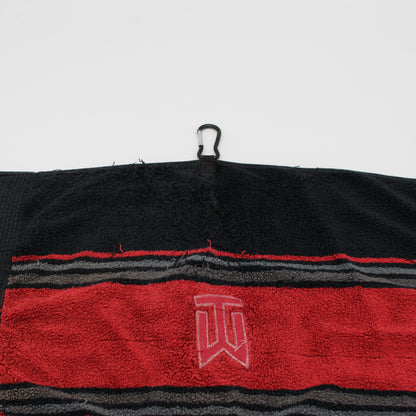 Nike Golf Tiger Woods Black/Red Golf Towel