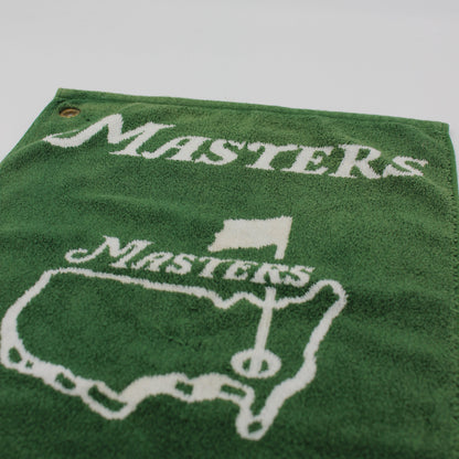 Masters Green/White Golf Towel