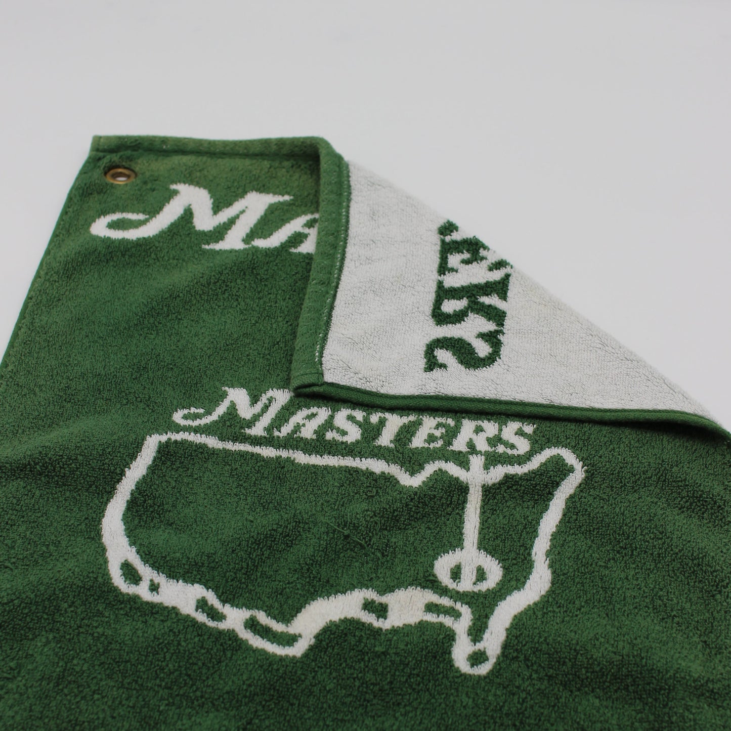Masters Green/White Golf Towel