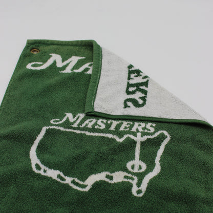 Masters Green/White Golf Towel