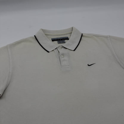 Nike Tiger Woods Yin Yang White/Brown Polo-Shirt (M)