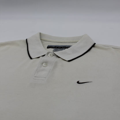 Nike Tiger Woods Yin Yang White/Brown Polo-Shirt (M)
