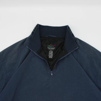 Greg Norman Navy Quarter Zip Windbreaker (M)