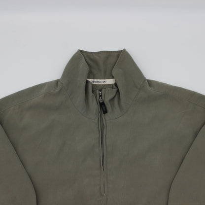 Pro-Quip Khaki Green Short Sleeved Windbreaker (M)