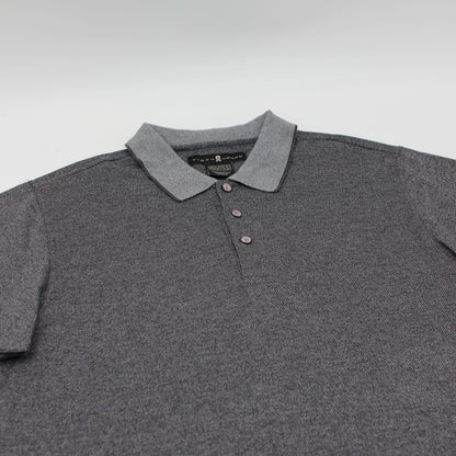 Nike Tiger Woods Grey Patterned Polo-Shirt (L)