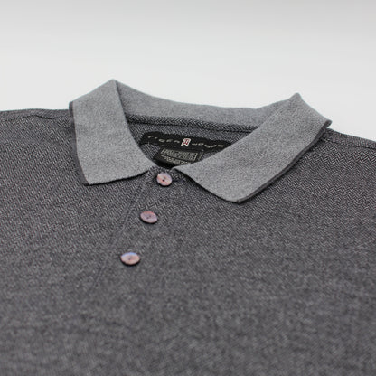 Nike Tiger Woods Grey Patterned Polo-Shirt (L)