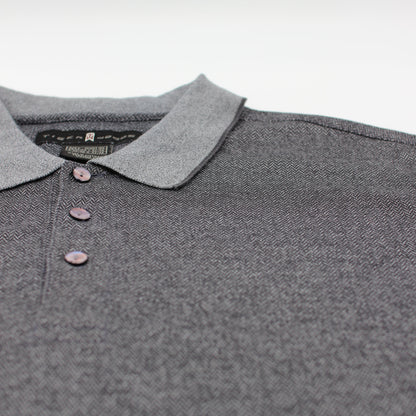 Nike Tiger Woods Grey Patterned Polo-Shirt (L)