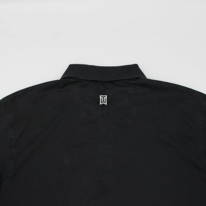 Nike Tiger Woods Black Long Sleeve Polo-Shirt (L)