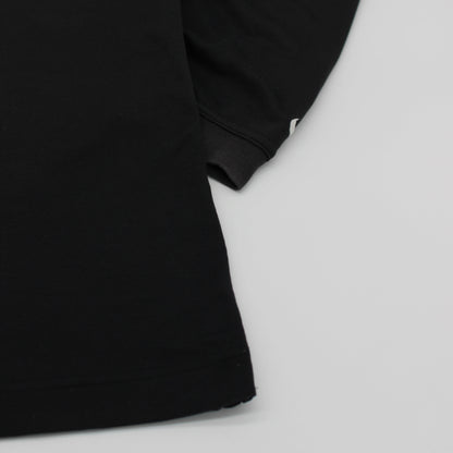 Nike Long Sleeve Black/Grey Polo (S)