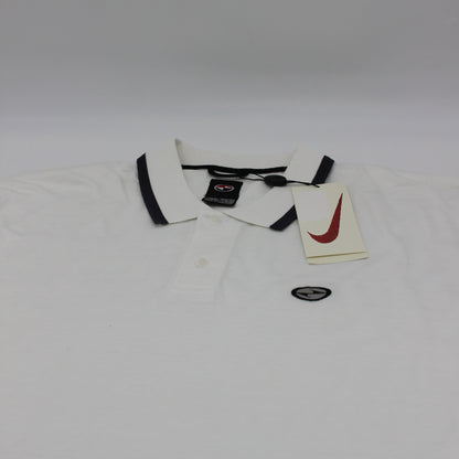 Nike Tiger Woods Yin Yang White Polo-Shirt with Tags (XL)