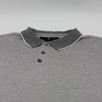 Nike Tiger Woods Grey Patterned Polo-Shirt (XXL)