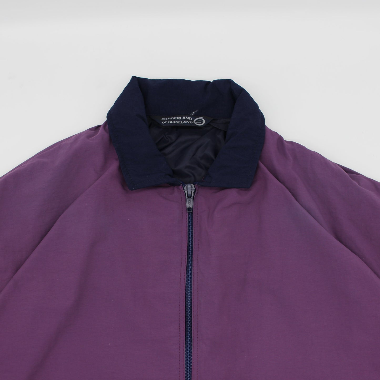 Sunderland Of Scotland Dolphin Purple/Navy Full Zip Jacket (XL)