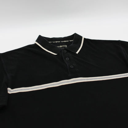 TaylorMade Black/White Polo-Shirt (XL)