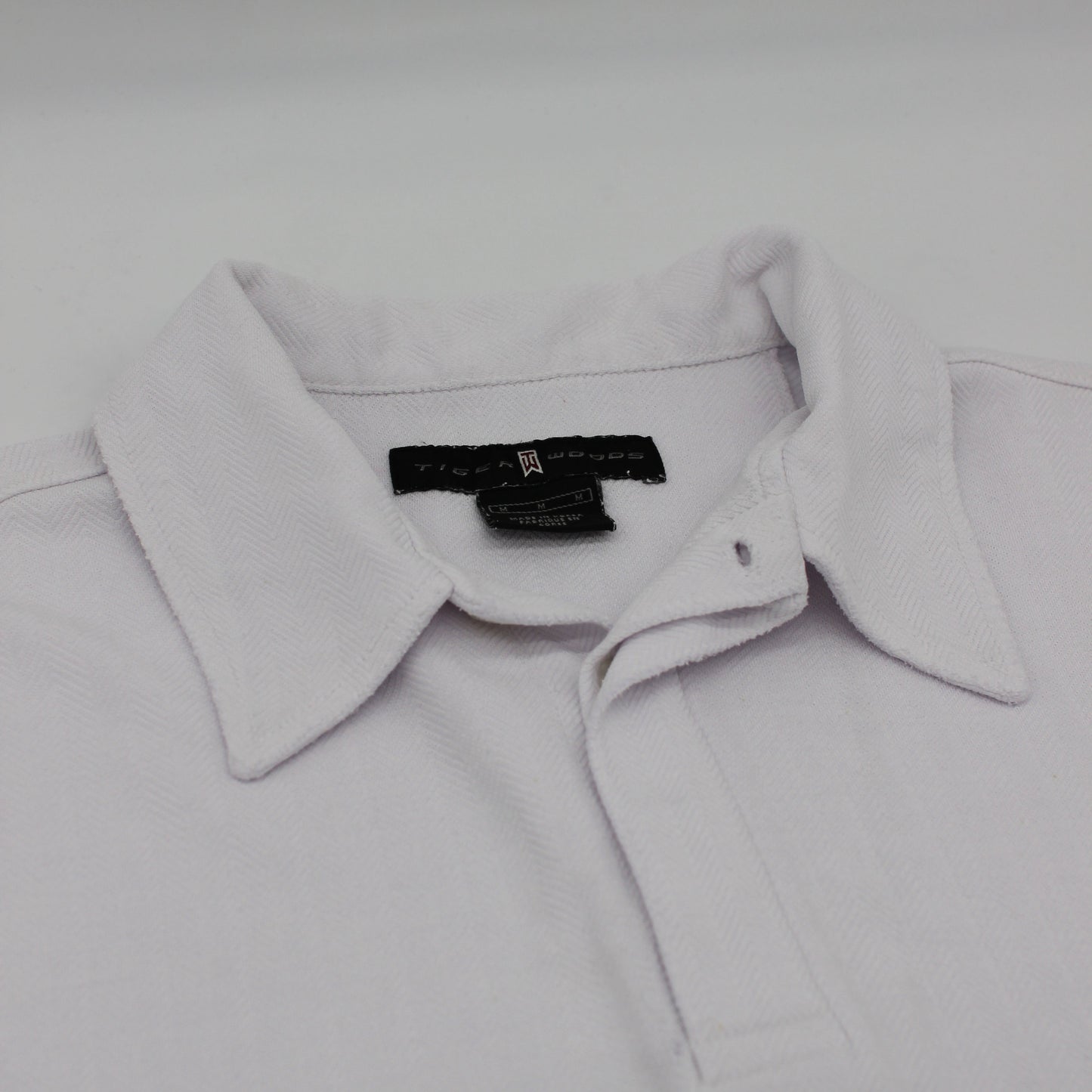Nike Tiger Woods White Polo-Shirt (M/L)