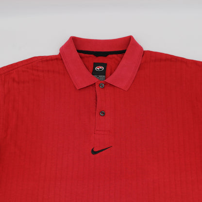 Nike Tiger Woods Yin Yang Red Polo-Shirt (L)
