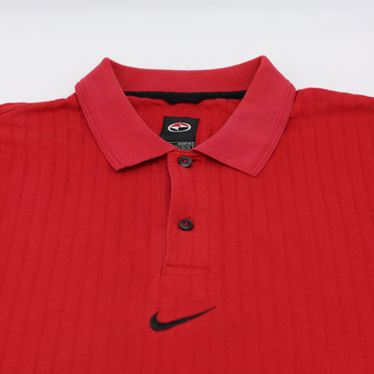 Nike Tiger Woods Yin Yang Red Polo-Shirt (L)