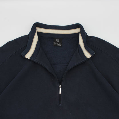 Nike Navy Quarter Zip Jumper (XL)