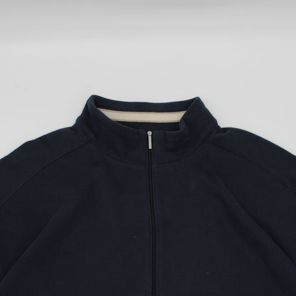 Nike Navy Quarter Zip Jumper (XL)