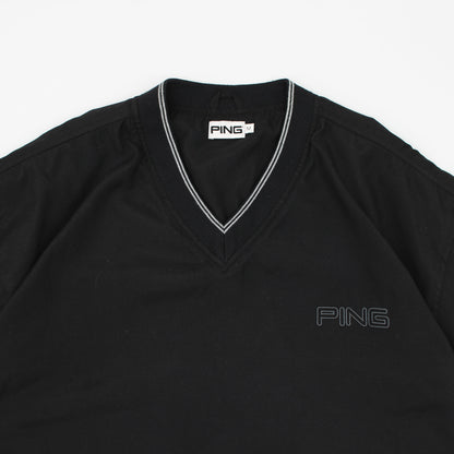 Ping Black Windbreaker (M)