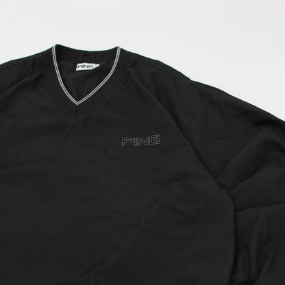 Ping Black Windbreaker (M)