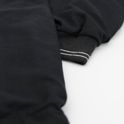 Nike Black/White V-Neck Windbreaker (M)