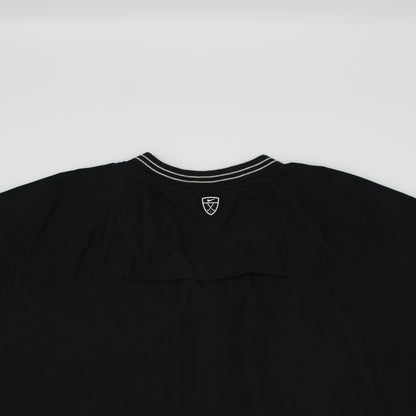 Nike Black/White V-Neck Windbreaker (M)