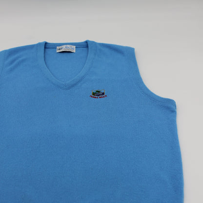 Pickering Pebble Beach Light Blue Golf Vest (L)