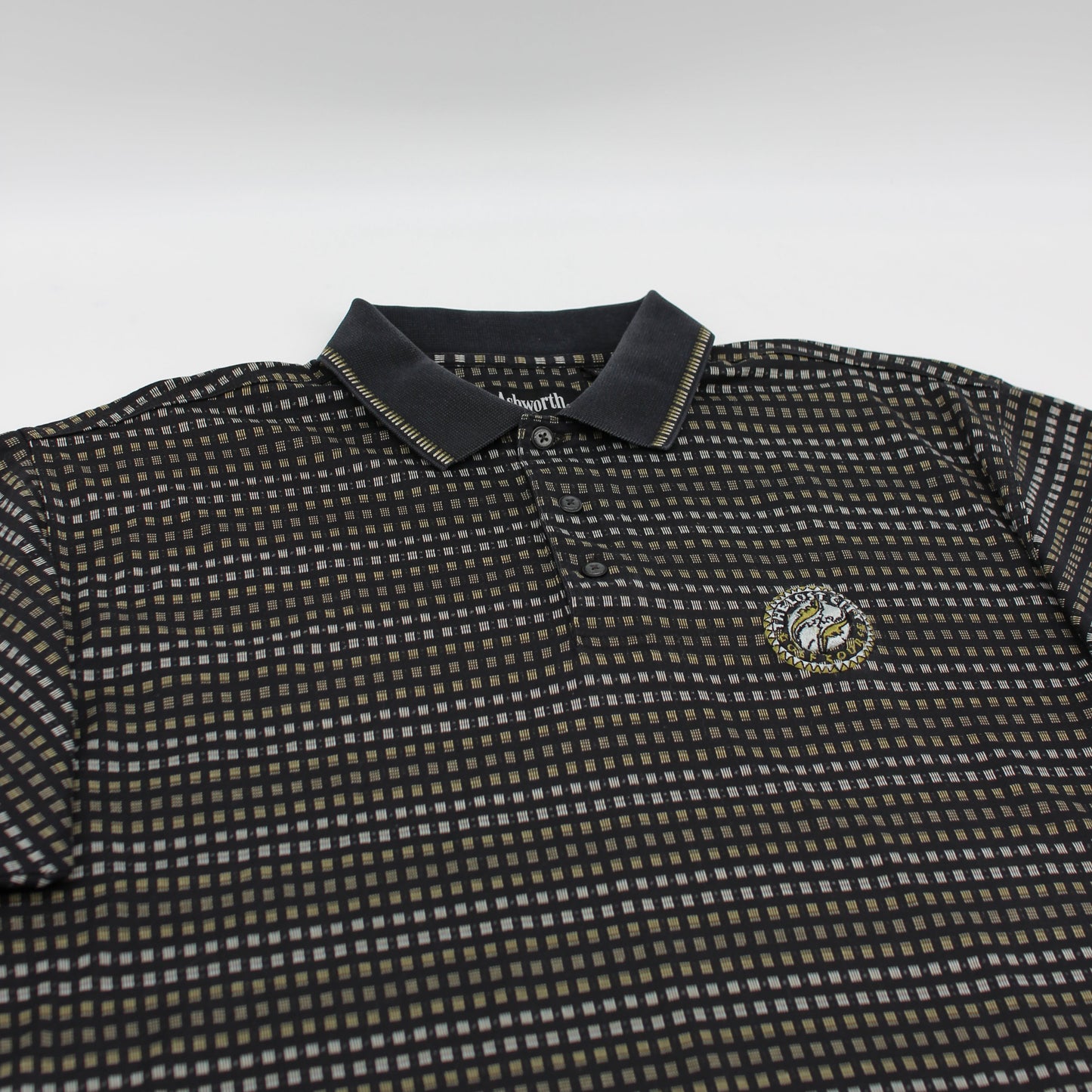 Ashworth Abstract ‘The Lost City’ Polo-Shirt (L)