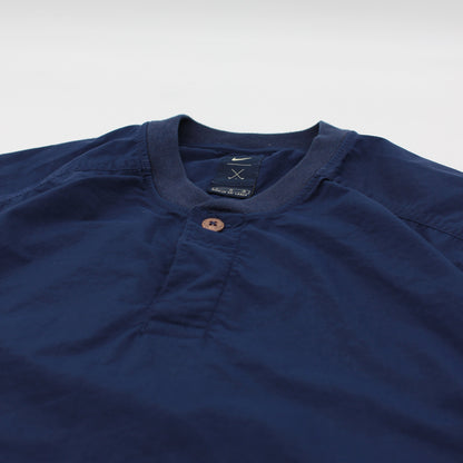 Nike Navy Buttoned Windbreaker (L)