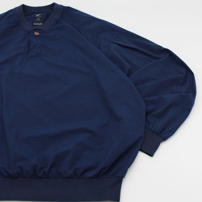 Nike Navy Buttoned Windbreaker (L)