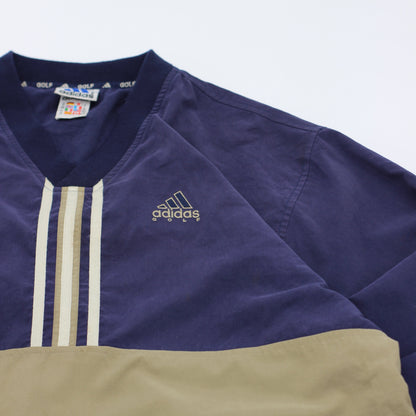Adidas Gold/Navy Windbreaker (M)