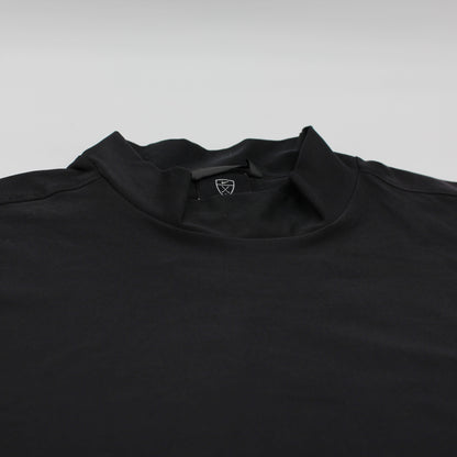 Nike Black Mock Neck Golf Shirt (L)