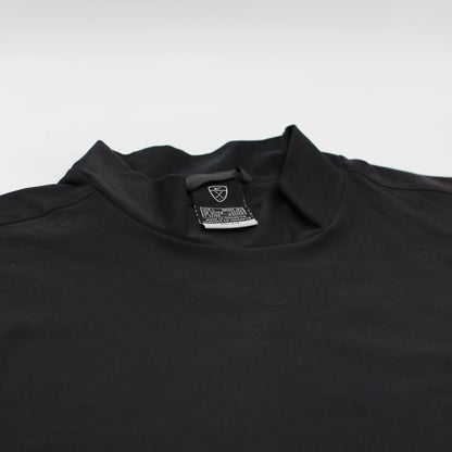 Nike Black Mock Neck Golf Shirt (L)