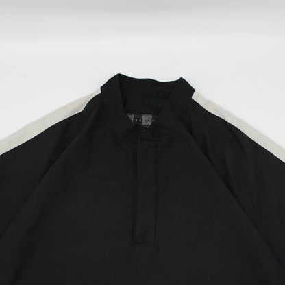 Nike Black/White Quarter Zip Windbreaker (L)