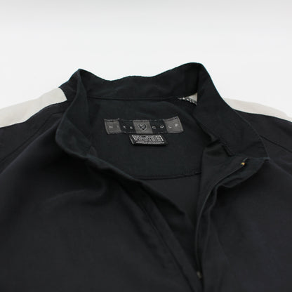 Nike Black/White Quarter Zip Windbreaker (L)
