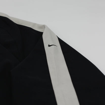 Nike Black/White Quarter Zip Windbreaker (L)