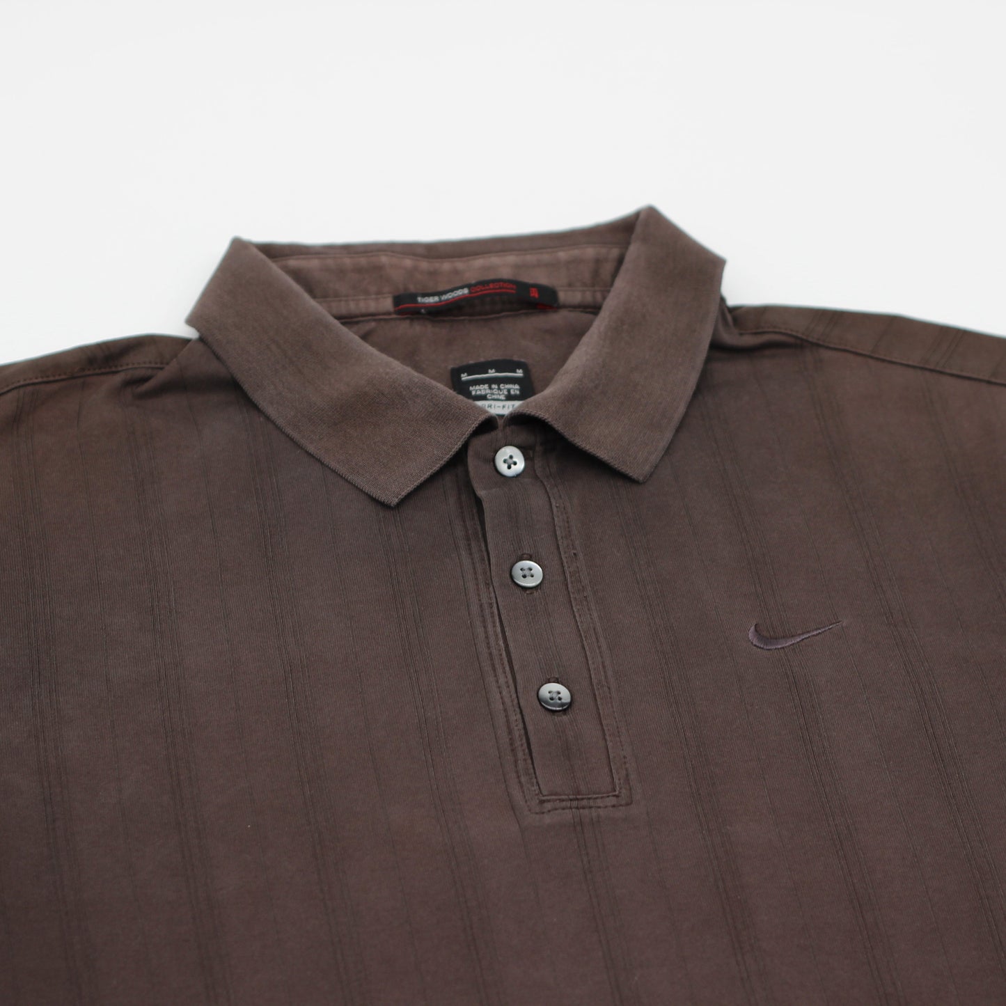 Nike Tiger Woods Brown Polo-Shirt (M)