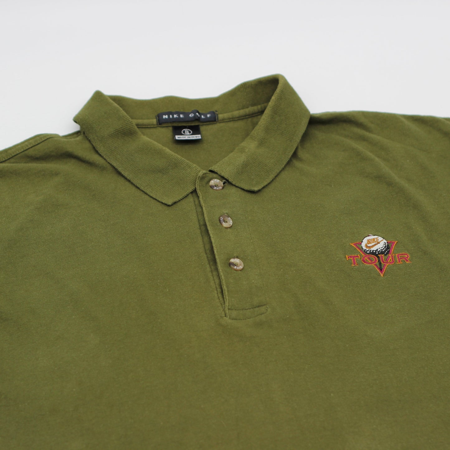 Nike Tour Green Polo-Shirt (XL)