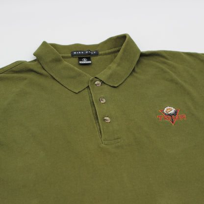 Nike Tour Green Polo-Shirt (XL)