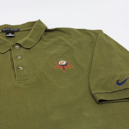 Nike Tour Green Polo-Shirt (XL)