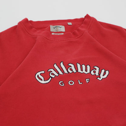 Red Callaway Crewneck Jumper (XL)