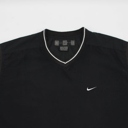 Nike Black/White Golf Vest (XL)