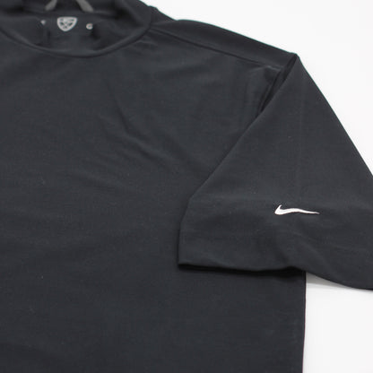 Nike Black Mock Neck Golf Top (S)