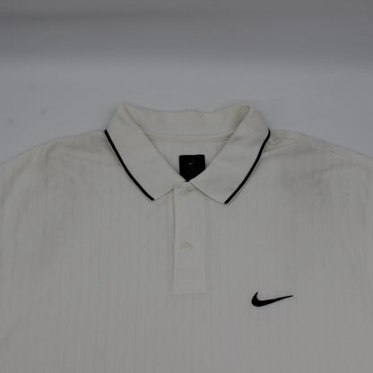 Nike White Polo-Shirt (L)