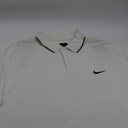 Nike White Polo-Shirt (L)