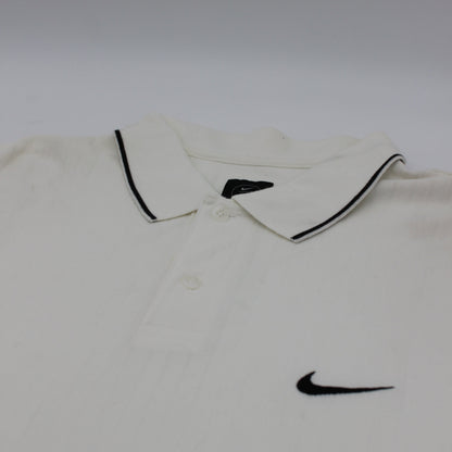 Nike White Polo-Shirt (L)