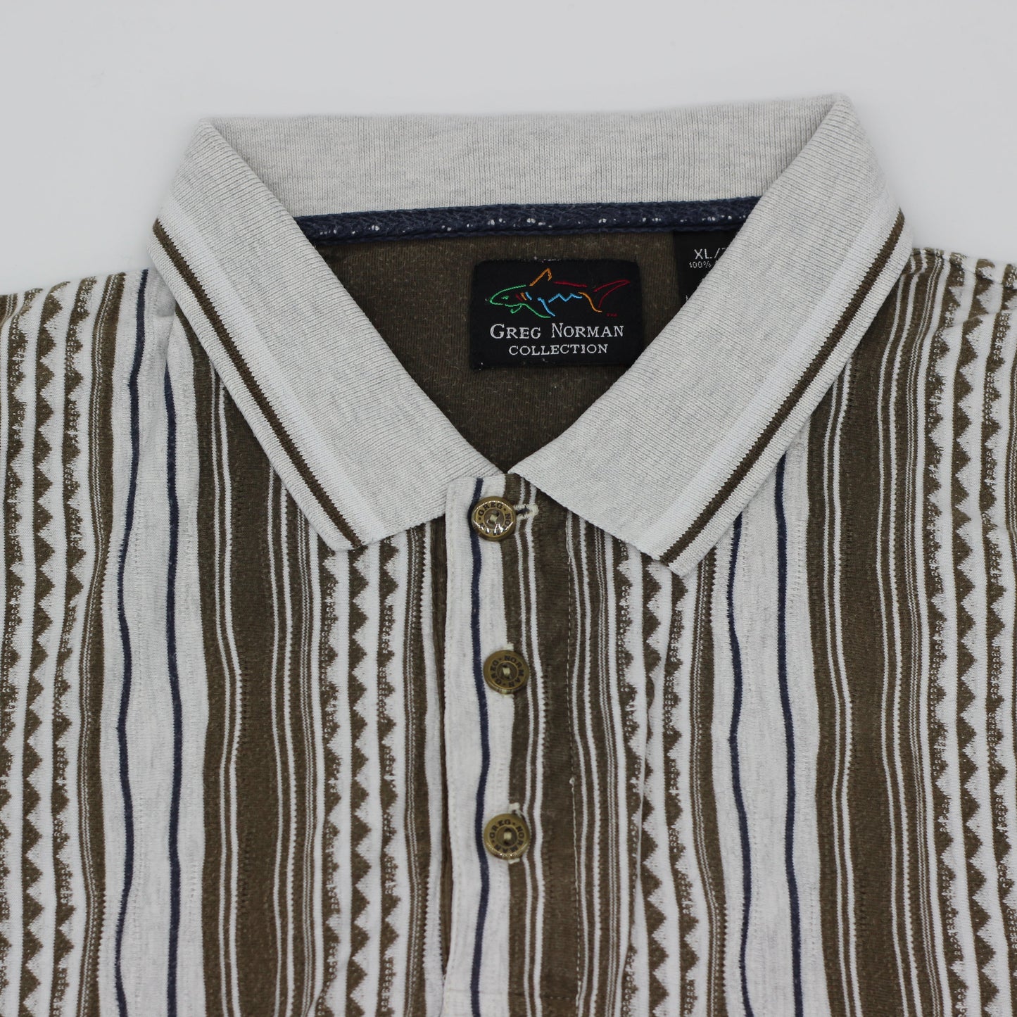 Greg Norman Abstract Polo-Shirt (XL)