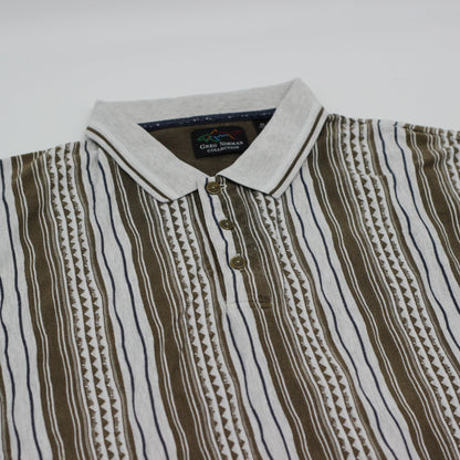 Greg Norman Abstract Polo-Shirt (XL)