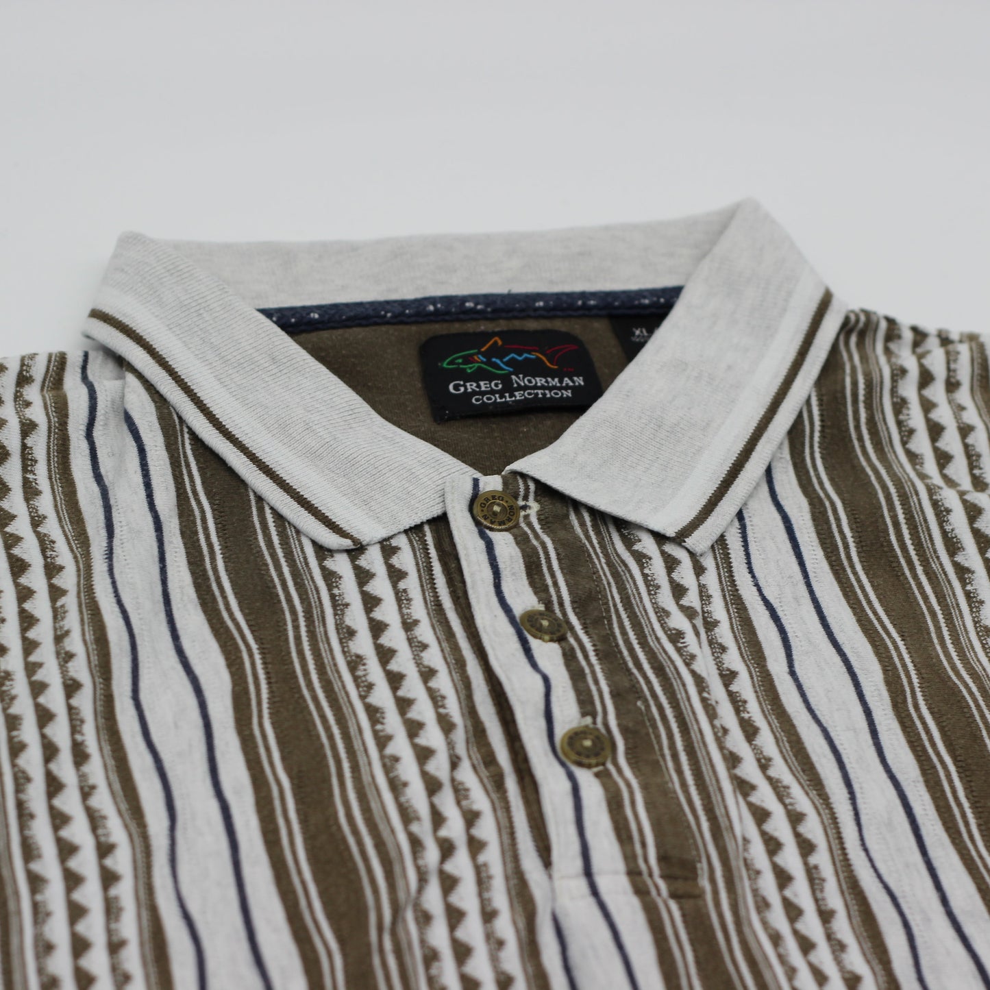 Greg Norman Abstract Polo-Shirt (XL)